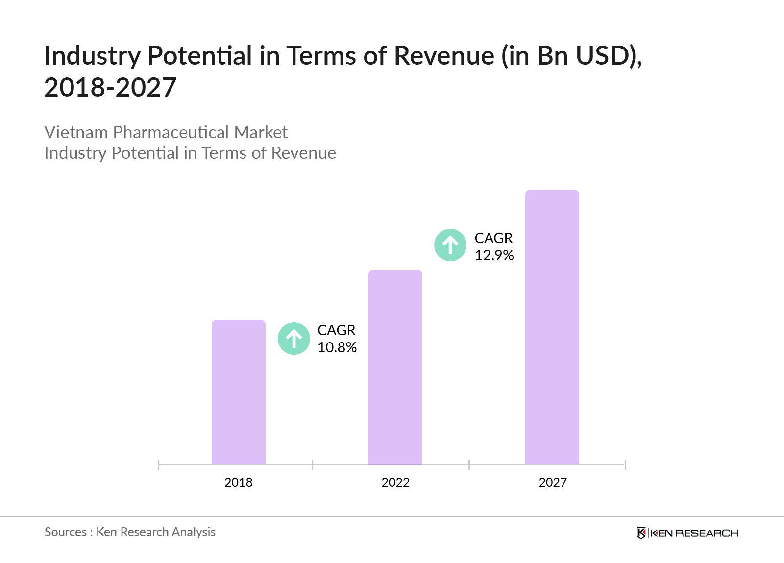 Vietnam Pharmaceutical Market Revenue